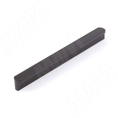 Профиль-ручка 160мм (L=180мм) черный матовый (краска RAL9005) (PH.RU32.180.BL)