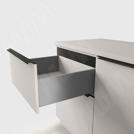 ЛС БОКС ПРО Комплект ящика 300 мм, Н200, с доводчиком, графит, LS BOX PRO (LSB.PRO.LS200300GP)