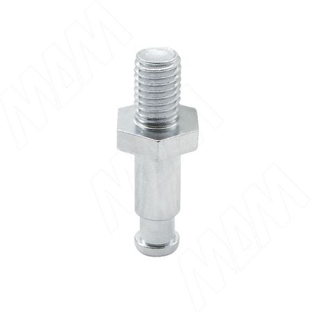 Штифт М10 для колесных опор ФЕРРАРИ/FERRARI, КОО 65/KOO 65, ФРОГ 38/FROG 38, ФРОГ 50/FROG 50, РИНО/RHINO, СКАЙ 60/SKY 60 (FIX12 M10), Мебельное колесо