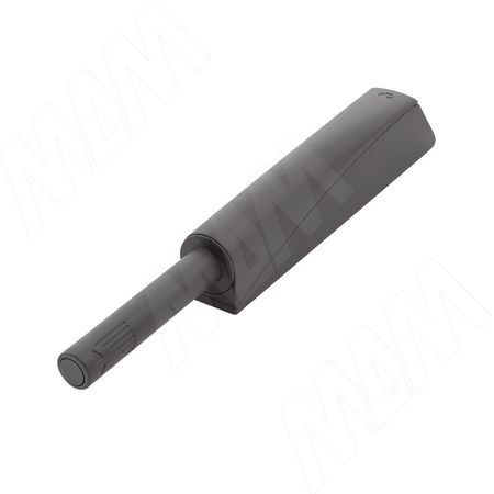 K-PUSH TECH толкатель с демпфером 37 мм усиленный, накладной линейный, антрацит (57008080EE SET)