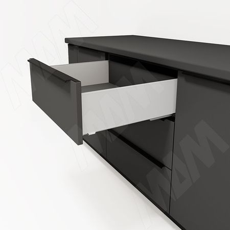 ИКС БОКС Комплект боковин ящика 500 мм, Н150, белый, GX BOX (GX150500W)