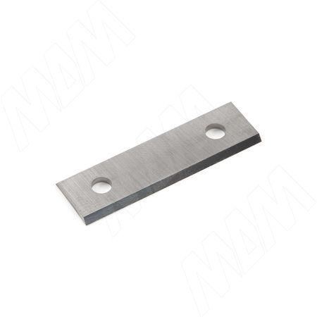 Сменная твердосплавная пластина 40x12x1,5 Т04F 2-х сторонние (комплект 10 шт) (012014)