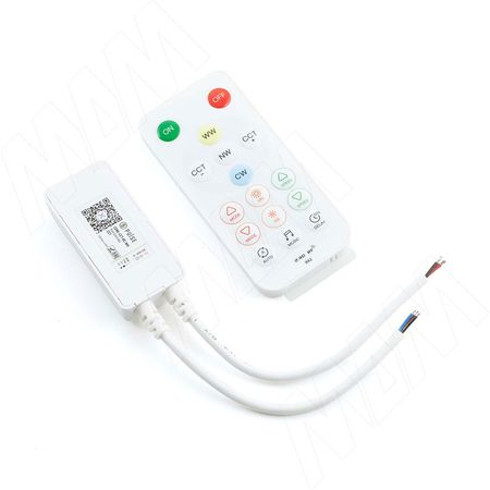 КОР Диммер с пультом ДУ, 2.4ГГц, для светодиодной ленты CCT, CORE (CORE-CCT-RC-WH)