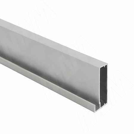INTEGRO Профиль рамочный широкий, 45х20х8, серебро (анод), L-3000 (IN01133A-S3)
