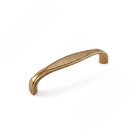 СЕРПЕНТЭ Ручка-скоба 96мм, бронза состаренная, SERPENTE (BH.68.096.ABV)