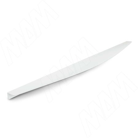 Профиль-ручка L=596мм крепление саморезами белый матовый (краска RAL 9003) (PH.RU14.600.WHT)