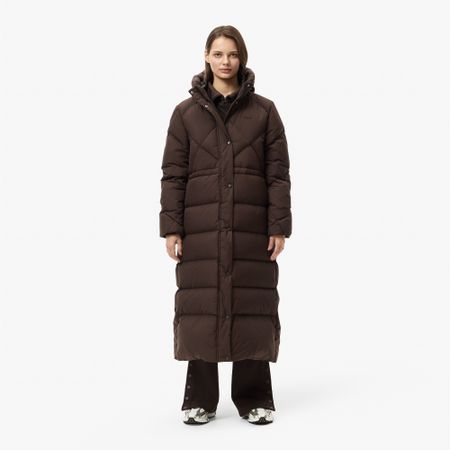 Женская парка Lacoste с капюшоном