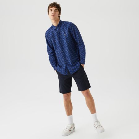 Мужские шорты Lacoste приталенного кроя