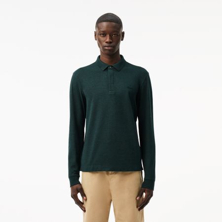 Мужское поло Lacoste с длинными рукавами