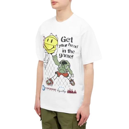 Smiley Head in the Game  T-SHIRT