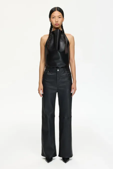 LEATHER PANT 003