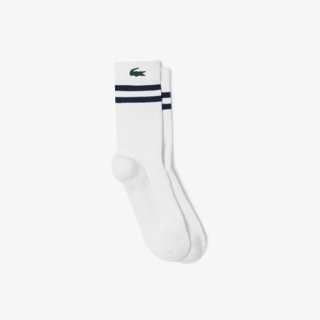 Мужские дышащие хлопковые спортивные носки Lacoste