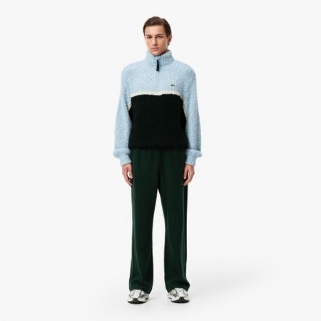 Мужские хлопковые спортивные брюки Lacoste оверсайз