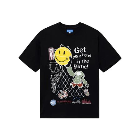 Smiley Head in the Game  T-SHIRT