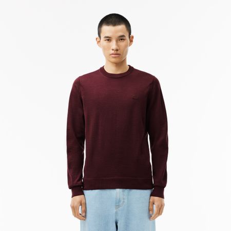 Мужской свитер Lacoste из шерсти мериноса