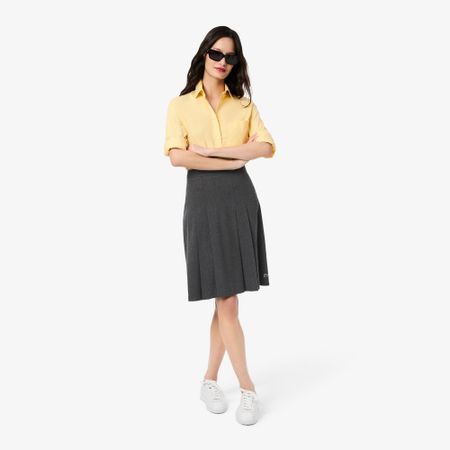 Длинная юбка Lacoste со складками