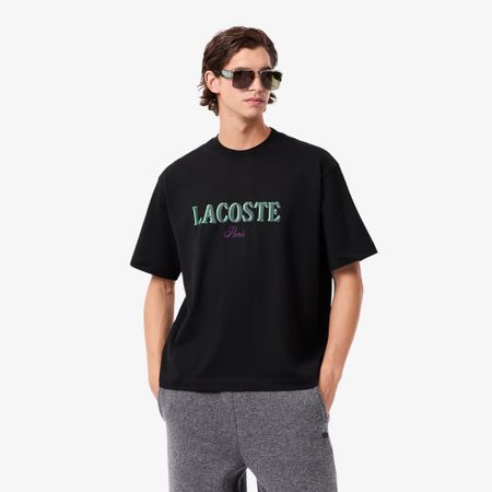 Мужская футболка Lacoste свободного кроя из органического хлопка