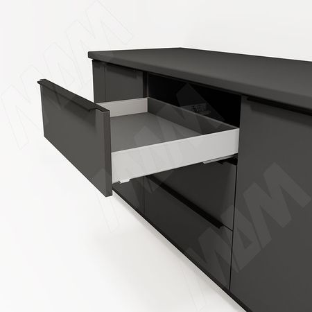 ИКС БОКС Комплект боковин ящика 450 мм, Н80, белый, GX BOX (GX80450W)