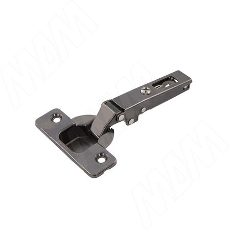 Петля без пружины накладная, стандартная 90/110, титаниум (C2A4A66)