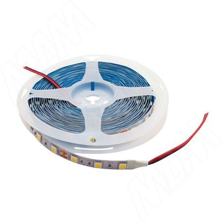 Лента светодиодная 5050/60, 24V, 5 м, теплый белый 3200К, IP20, 14.4W/1м (LS24-5050WW20-14.4)