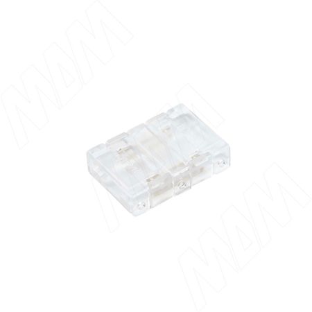 Коннектор для ленты COB и SMD, 10 мм, стык в стык, IP20 (LSA-10-CB-SS-NO-20)