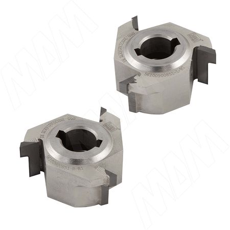 Фреза для снятия свесов D55,3xd16xh21 3Z R1 RH/LH (компл. 2 шт.) (56100900851-R/L-R1)