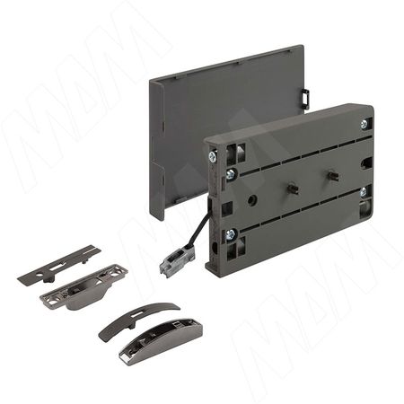 KIARO EASY Механизм для открывания фасада, регулируемый, с тросиком, антрацит (C010002603)