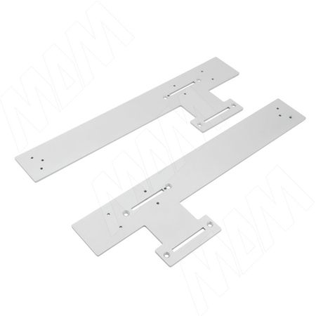 SLIM крепление для аксессуаров VIBO с плавн. закрыванием, комплект 2 шт., серебро (SL7067S)