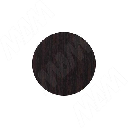 Заглушка самоклеящаяся, D20 мм, Венге Луизиана, шагрень (Kr 9763), 54 шт. (9763.20.20)