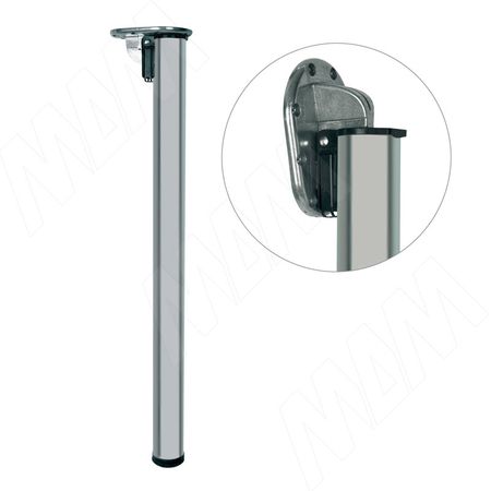 РИМ Опора для стола складная, D50, Н700+30 мм, хром, 1шт. (T027.C70N.110)