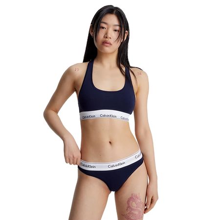 Bralette And Thong Set  Modern Cotton