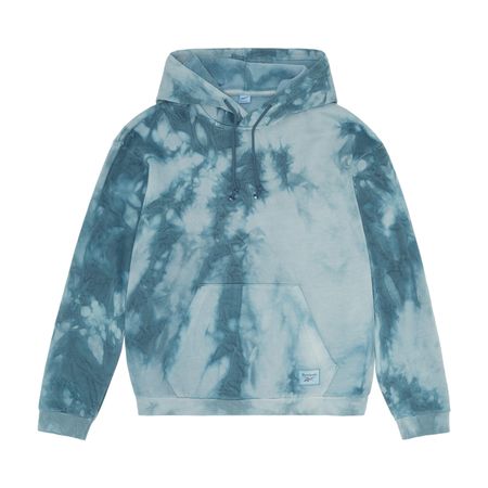 NATURAL DYE KNIT TWO TONE BACK VECTOR HOODIE