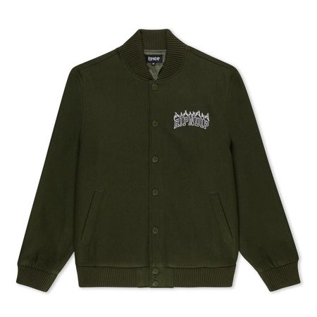FIRE SPIRIT VARSITY JACKET