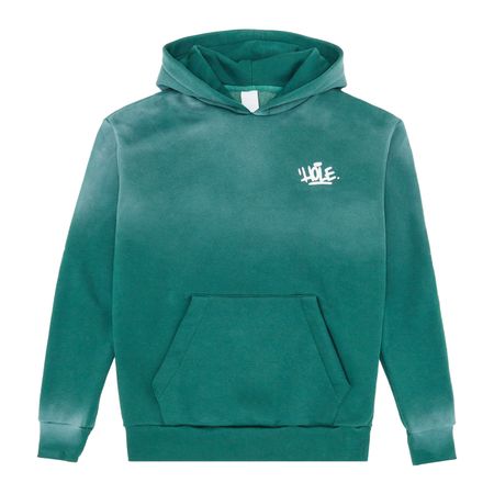 SPRAY PRINT DETAIL HOODIE