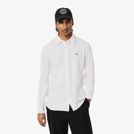 Мужская хлоповая рубашка Lacoste