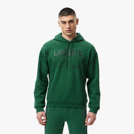 Мужской хлопковый свитшот Lacoste оверсайз