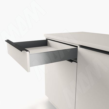 ЛС БОКС ПРО Комплект ящика 450 мм, Н88, с доводчиком, графит, LS BOX PRO (LSB.PRO.LS88450GP)
