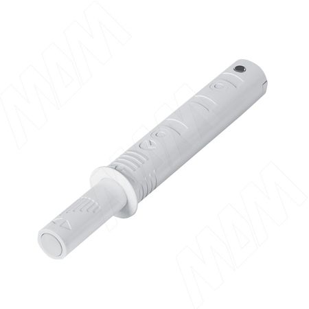 K-PUSH TECH толкатель 20 мм врезной с рез. демпфером, белый (57004040AB)