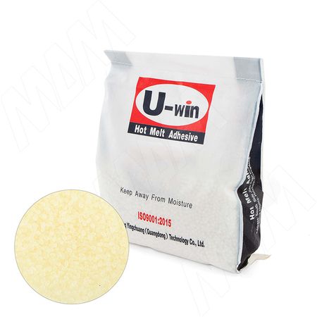 Клей U-win H-400A EVA высокотемпературный, полупрозрачный, 2 кг (H-400A-2)