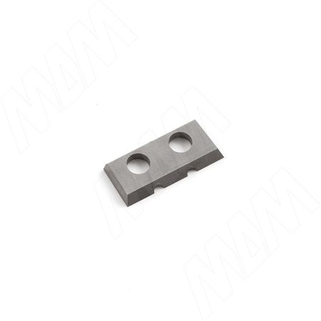 Сменная твердосплавная пластина 16x7x1,5 Т04F, 4-х сторонние, 2 гребеня (комплект 10 шт) (048996)