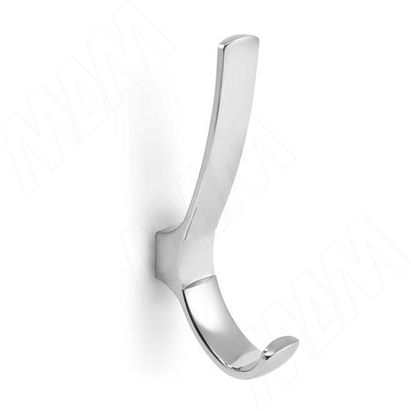 ВЕРСА Крючок двухрожковый хром, VERSA (HK.31.PC)