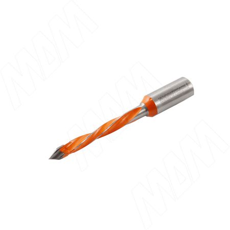 Сверло сквозное Nordutensili HM D=5мм, L=70мм, S=10x20, LH (02405007022)