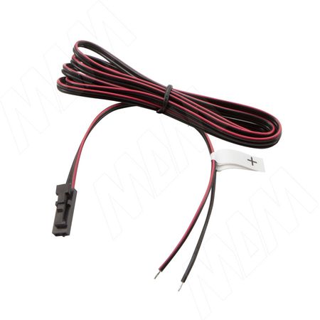 LED Коннектор, разъем - папа, с проводами, 1000 мм, 12V (WR-LL-12M)