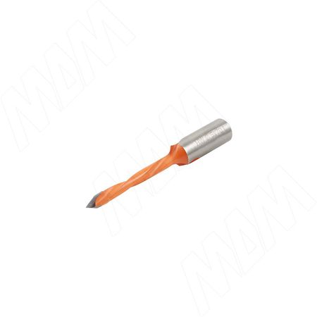 Сверло сквозное D=5мм, L=70мм, B=37мм, вращение левое (L124.050.L)