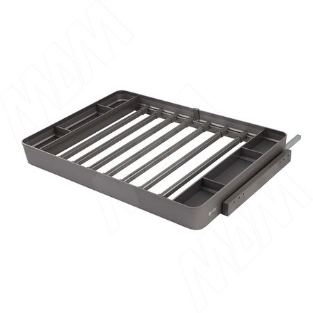 ЭСЕНТА Вешало для брюк, 700 мм, плавное закрывание, графит, ESENTA (ES70TRGP)