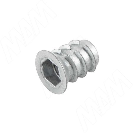 Футорка металлическая D8, М6x13 (BU01FL 9X13)