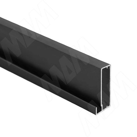 INTEGRO Профиль рамочный широкий, 45х20х8, черный (анод), L-3000 (IN09133A-S3)
