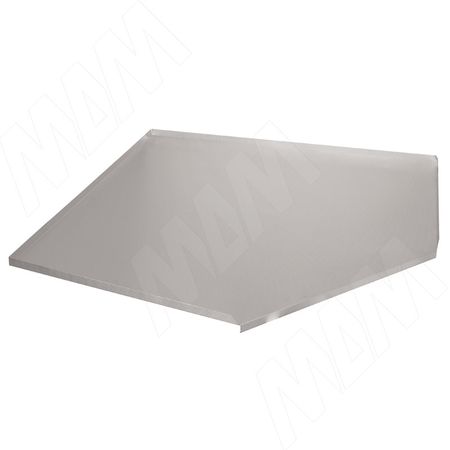 Алюминиевый поддон для угл.кух.базы угол 45 град, кор.900*900 (FA90/45)