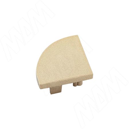 Заглушка торцевая для СМ1/CM2, золото матовое (LSPA-CAP-CM1/2-GL)