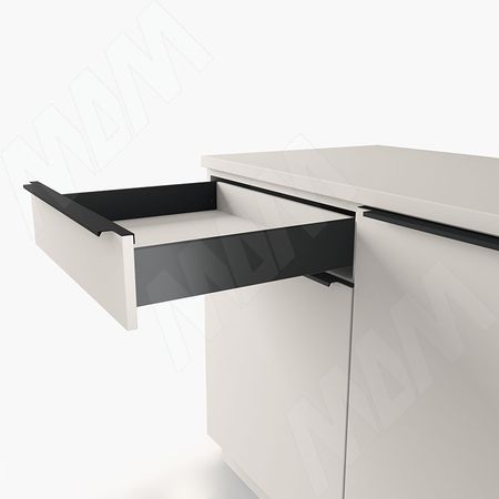 ЛС БОКС ПРО Комплект ящика 550 мм, Н88, с доводчиком, черный, LS BOX PRO (LSB.PRO.LS88550BL)